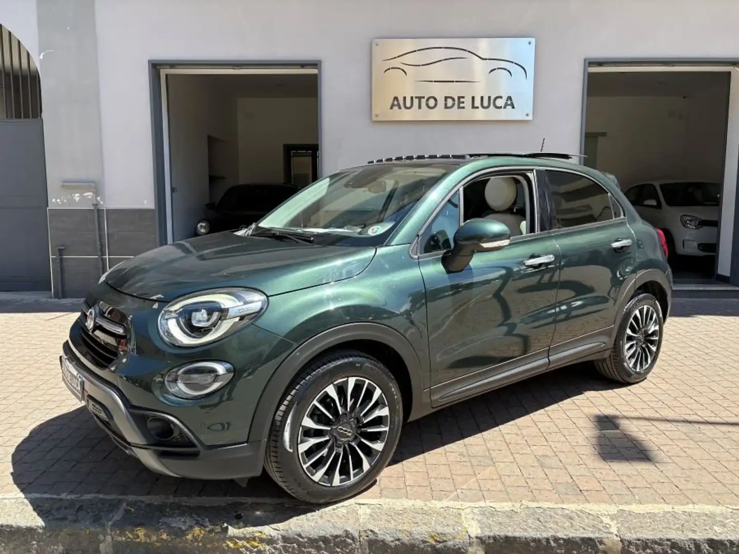 Fiat 500X FIAT 500X 1.3 MJET CROSS TETTO APRIBILE CERTIFICAT Vert - 1