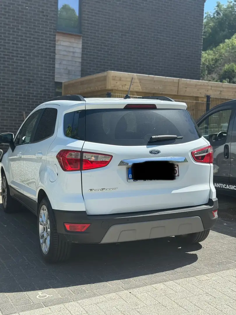 Ford EcoSport 1.0 EcoBoost FWD Titanium (EU6d) Blanc - 2