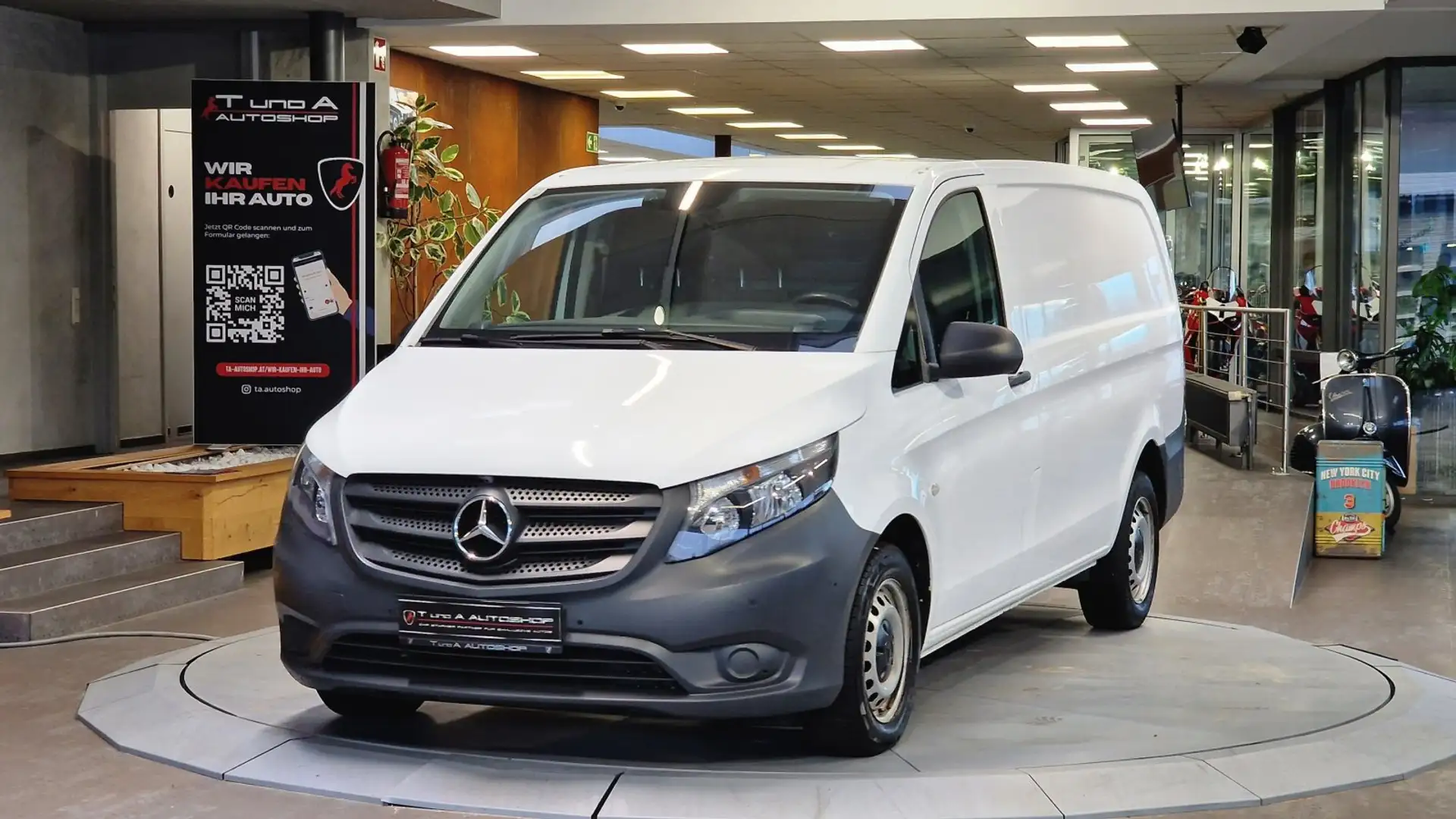 Mercedes-Benz Vito Lang 114 CDI Kastenwagen *Kamera*3-Sitzer* Weiß - 1