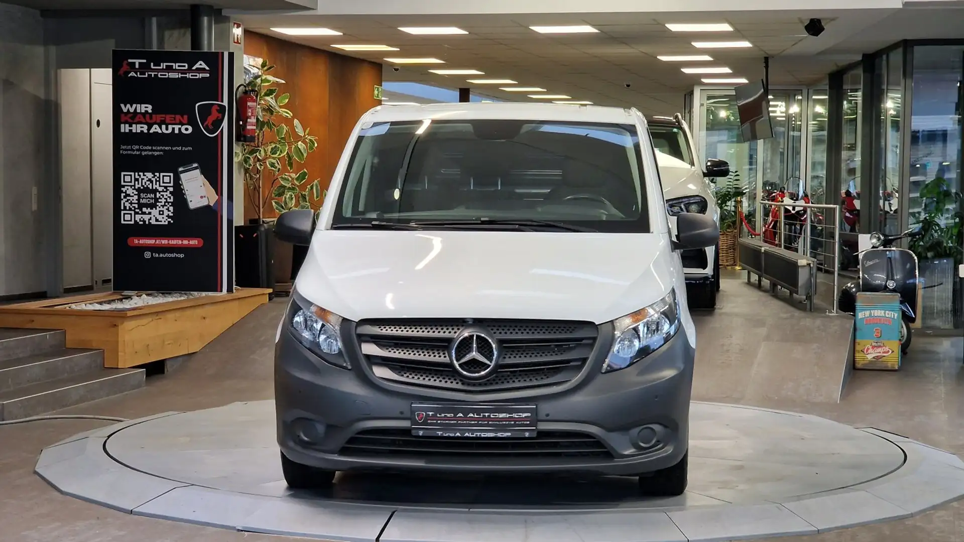 Mercedes-Benz Vito Lang 114 CDI Kastenwagen *Kamera*3-Sitzer* Weiß - 2