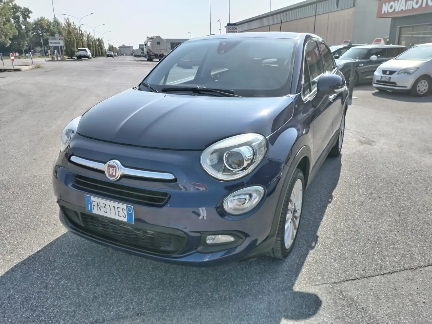 Fiat 500X 500 X 2015 1.3 mjt Lounge 4x2 95cv NEOPATENTATI Blu/Azzurro - 1