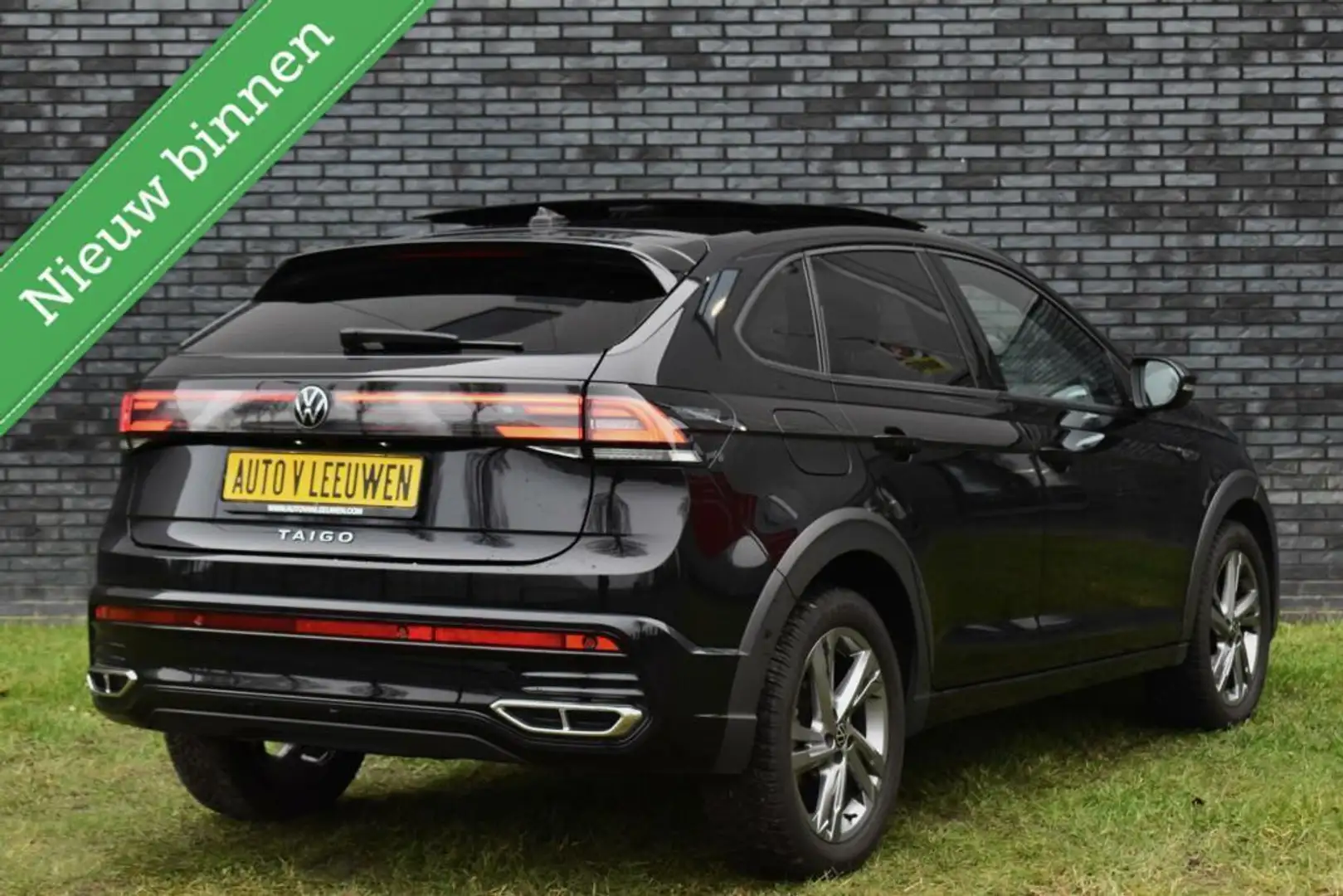 Volkswagen Taigo Turbo R-Line PANODAK/CAMERA/ACC/CARPLAY/ETC/! Noir - 2