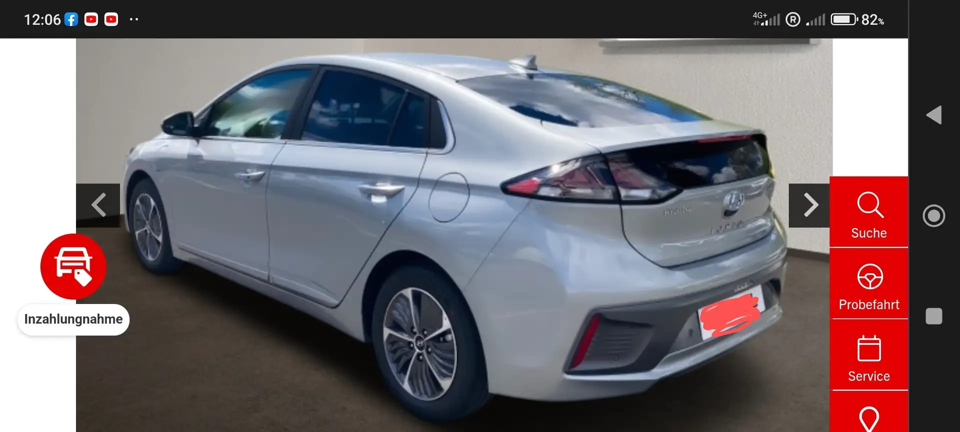 Hyundai IONIQ Plug-in hybrid Level 6 ( Voll Ausstattung) Argintiu - 2