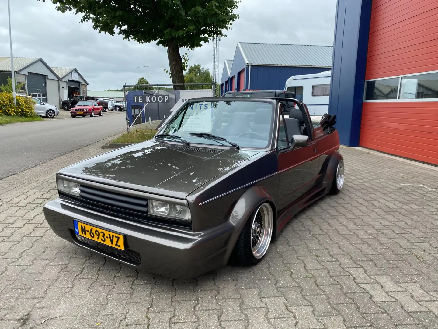 Volkswagen Golf 1.8 BBS WIDE BODY AIRRIDE Brązowy - 2