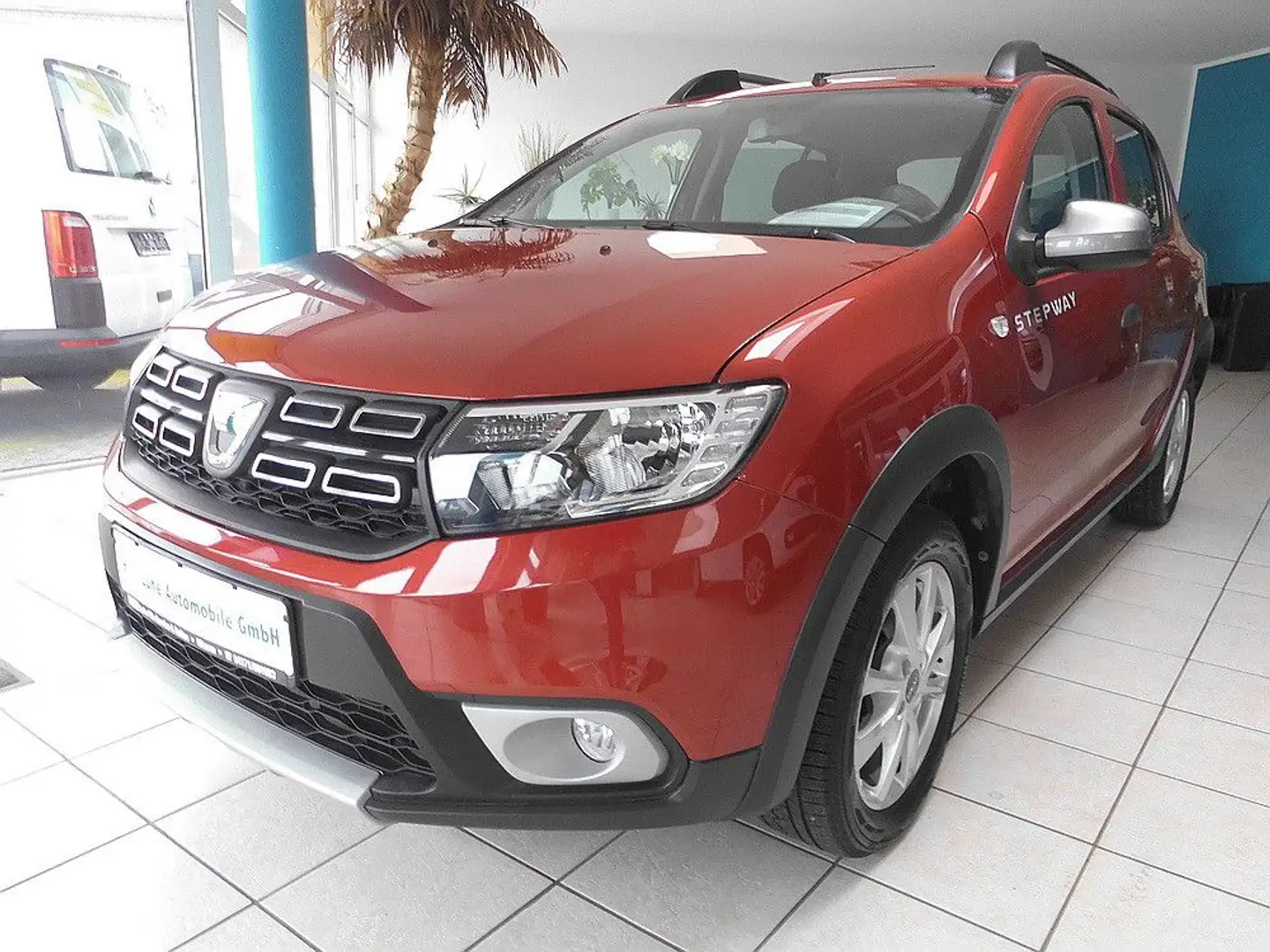 Dacia Sandero II Stepway Prestige 1.Hand Orig. 21tkm. Rojo - 1