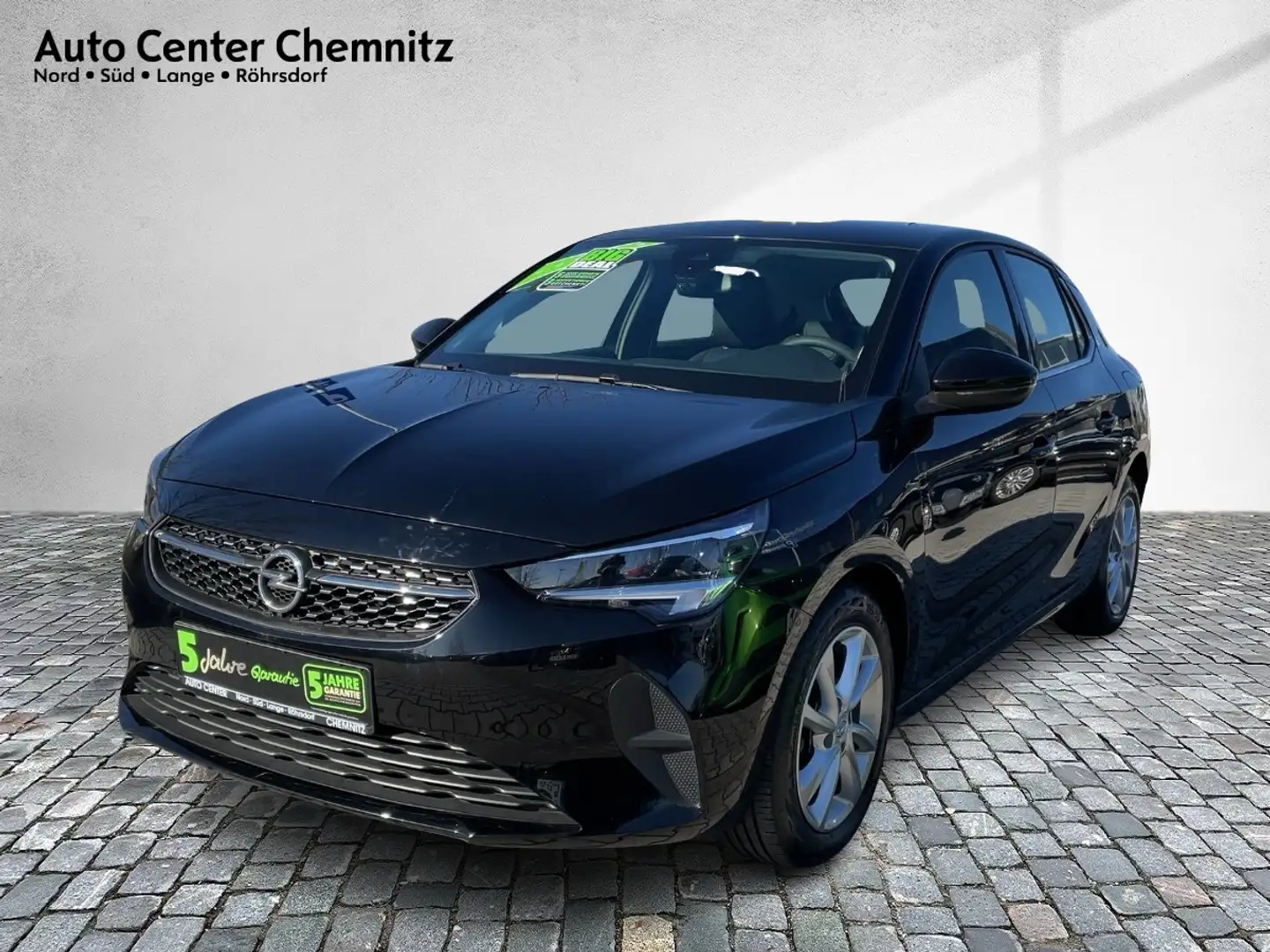 Opel Corsa F 1.2 Elegance LED/Teilleder/Navi/PDC Schwarz - 2