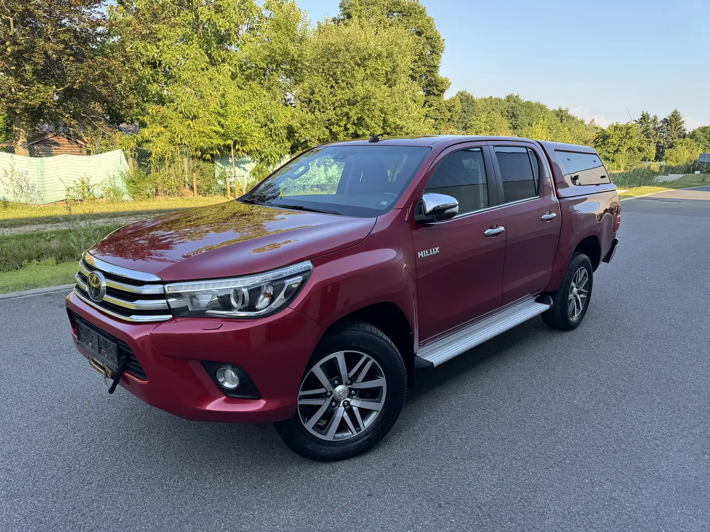 Toyota Hilux 2.4D-4D 4x4 Double Cab Automatic (Export Afrika) Rouge - 1