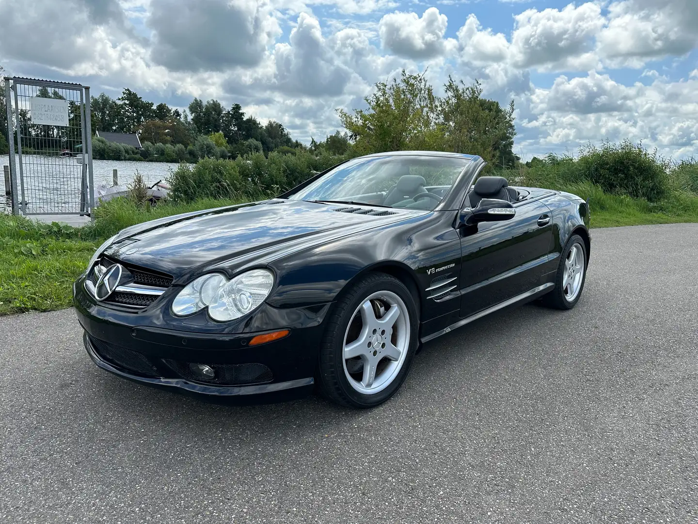 Mercedes-Benz SL 55 AMG R230 Distronic Xenon Problem Engine Net €10.661 Noir - 1