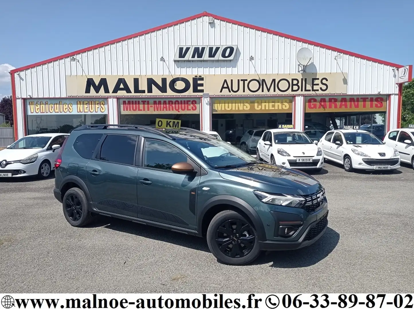 Dacia Jogger 1.0 ECO-G 100CH EXTREME + OPTIONS Vert - 1