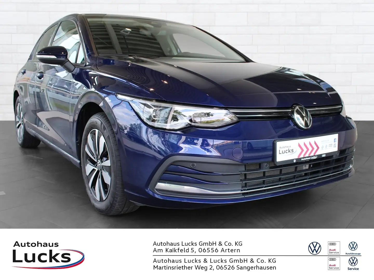 Volkswagen Golf MOVE 1.5  6-Gang MATRIX NAVI STANDHZ ACC Blau - 1