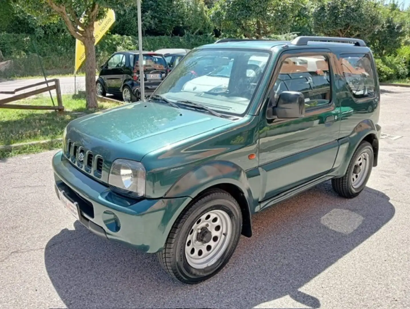 Suzuki Jimny 1.3i 16V cat 4WD JLX *CLIMA* Groen - 1