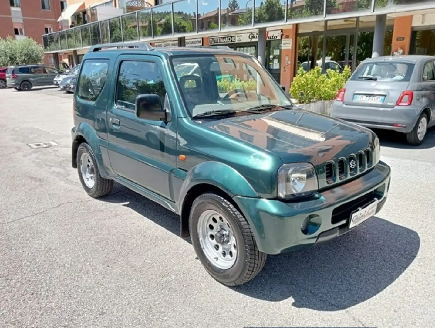 Suzuki Jimny 1.3i 16V cat 4WD JLX *CLIMA* Groen - 2