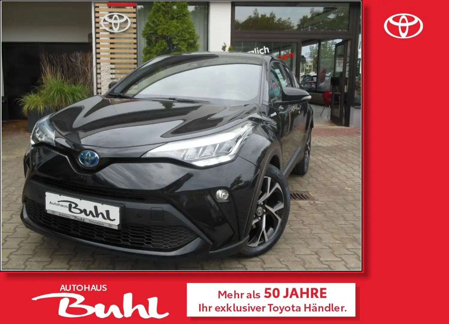 Toyota C-HR 2.0 Hybrid Team Deutschland m. Sitz.-u. Lenkradhei Schwarz - 1