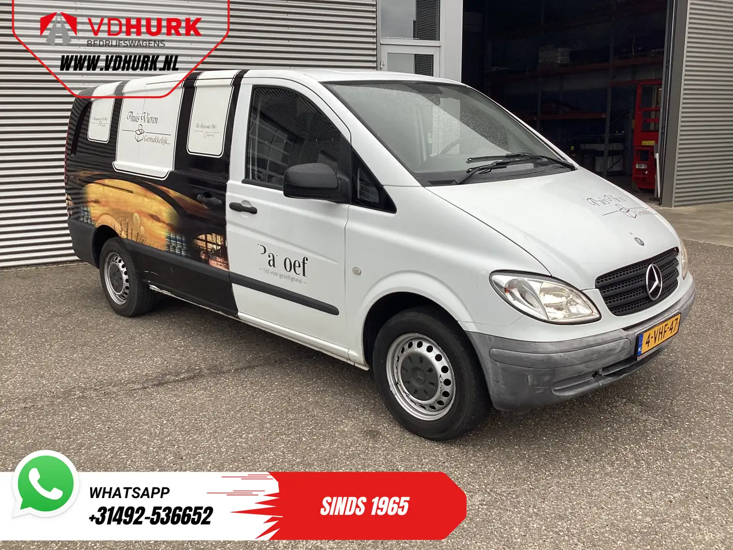 Mercedes-Benz Vito 109 CDI EXPORT ONLY NL Auto/ APK 07-2026/ Camera/ Weiß - 1
