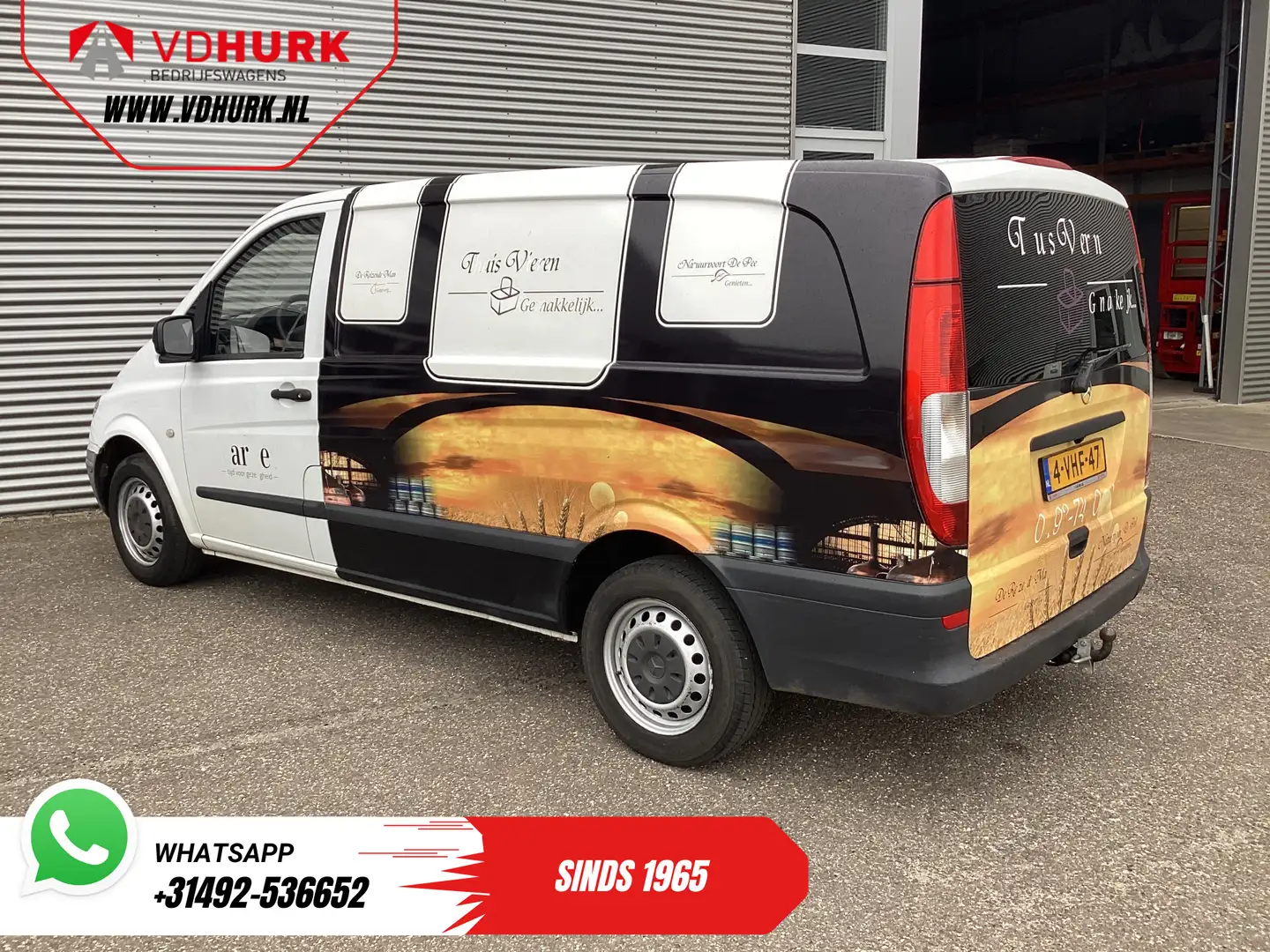 Mercedes-Benz Vito 109 CDI EXPORT ONLY NL Auto/ APK 07-2026/ Camera/ Weiß - 2