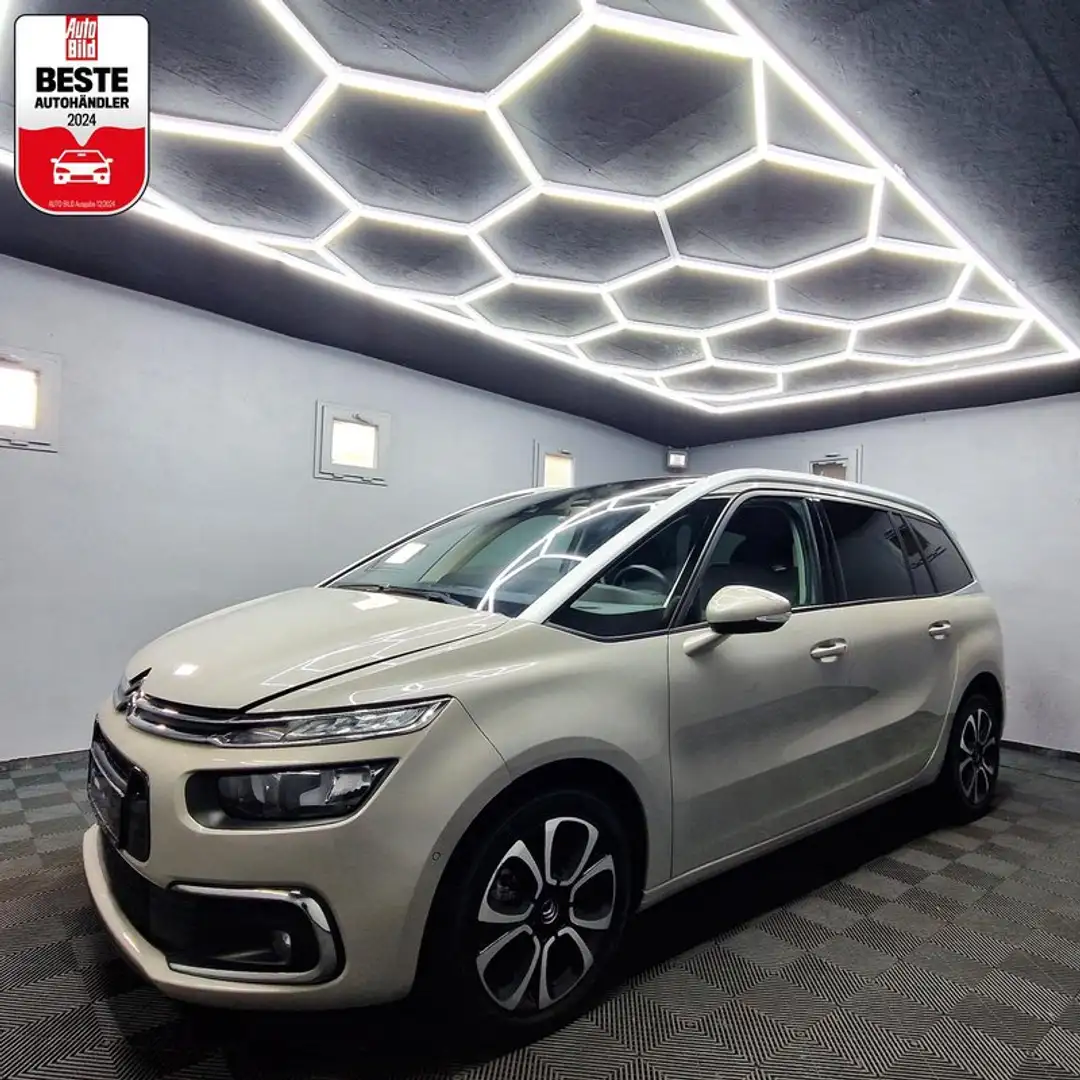 Citroen Grand C4 SpaceTourer AUTOM|7 SITZER|LEDER|XENON|PANO| Grau - 1