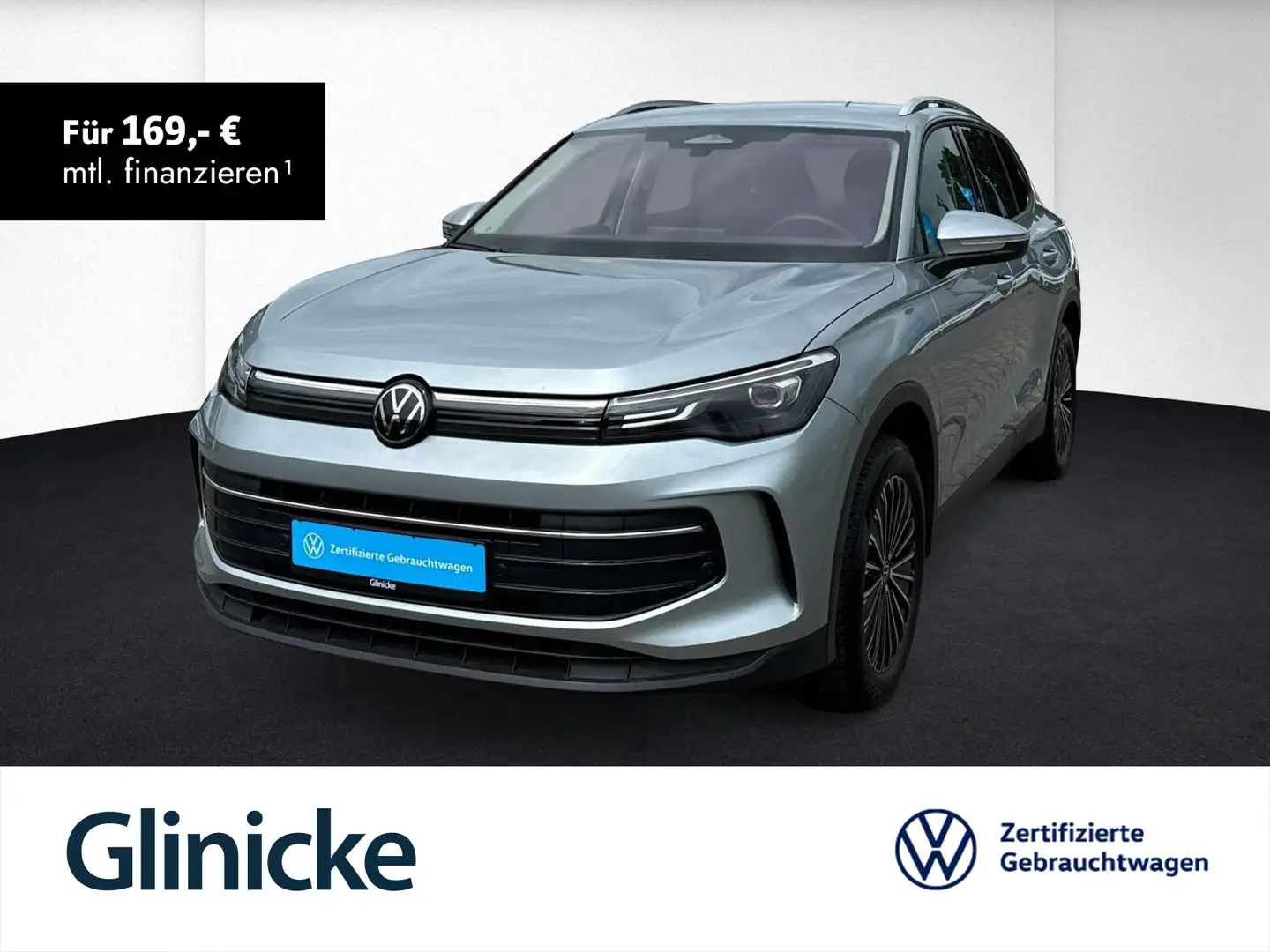 Volkswagen Tiguan Life 1.5eTSI DSG AHK+ACC+Rückfahrk.+LM+LE Silber - 1