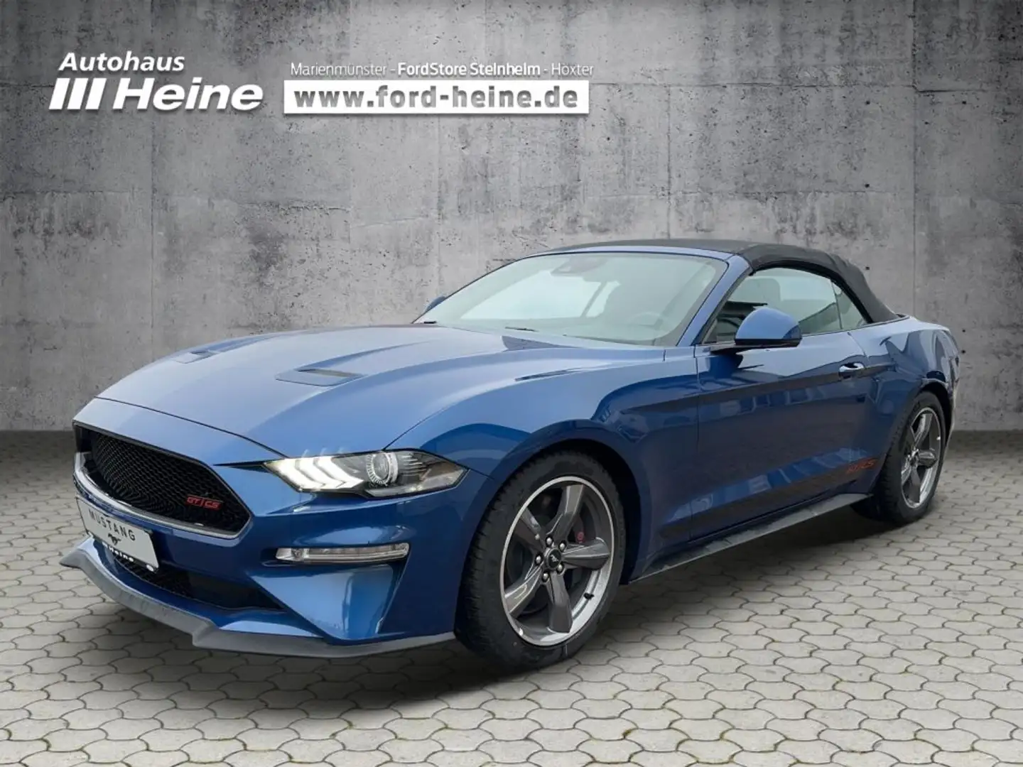Ford Mustang Convertible 5.0 Ti-VCT V8 Aut. GT CALIF.-SPECIAL + Blau - 1