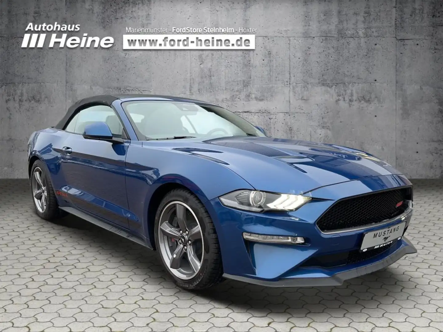 Ford Mustang Convertible 5.0 Ti-VCT V8 Aut. GT CALIF.-SPECIAL + Blau - 2