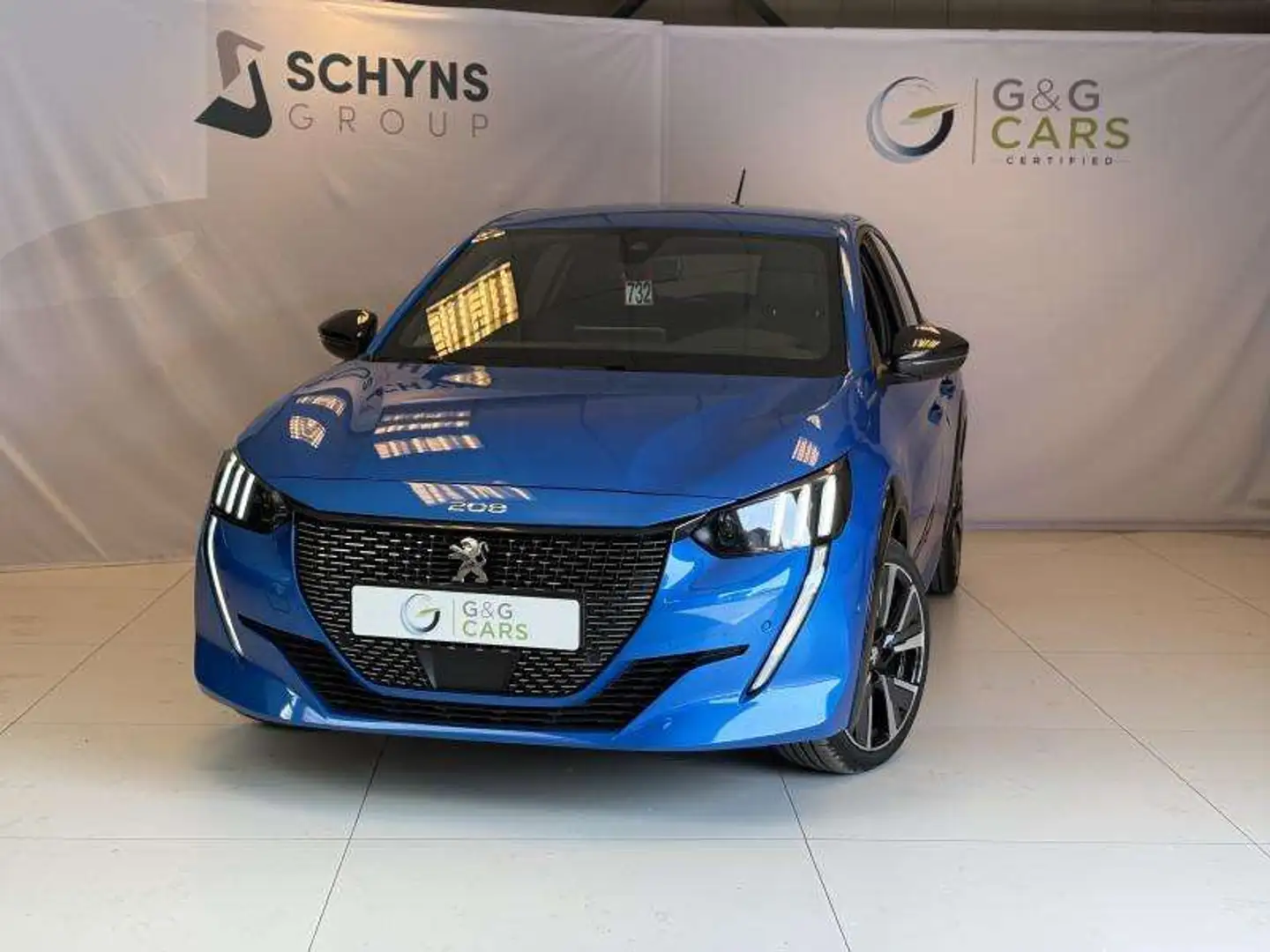 Peugeot 208 GT line Blau - 1