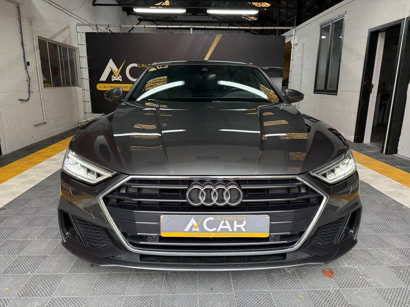 Audi A7 35 TDi S tronic S-LINE - GARANTIE AUDI 03/2026 Gris - 2