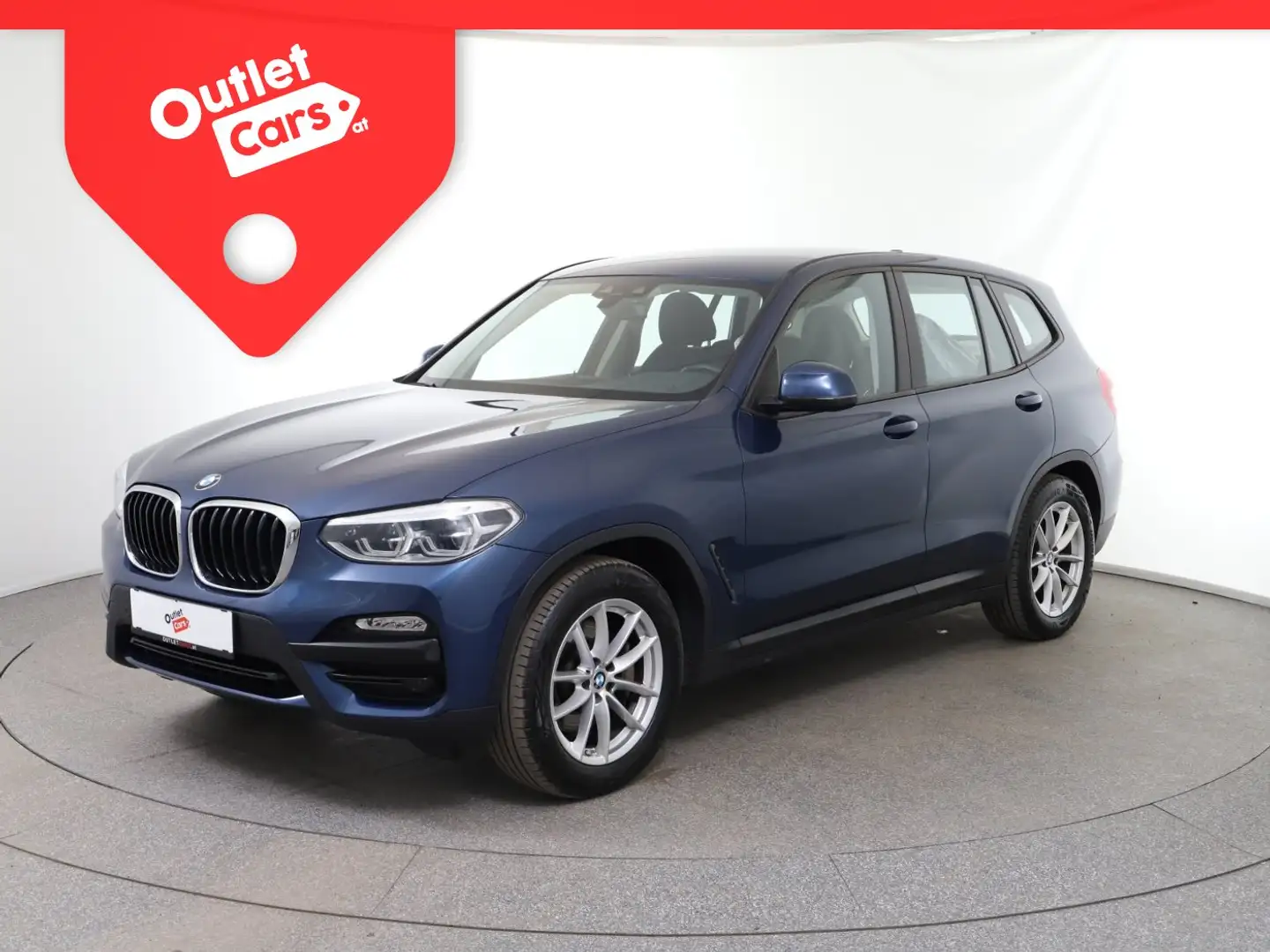 BMW X3 xDrive 25d Aut. LED+LEDER+NAV+FERNLICHTASSIST Blau - 1