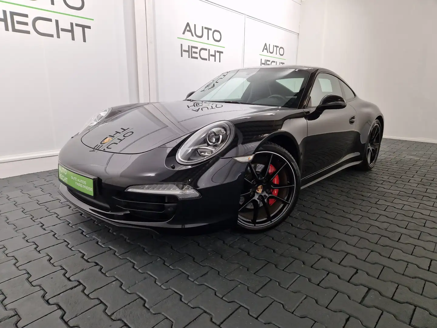 Porsche 991 Carrera 4S PDLS, Schiebedach, deutsches Fzg! Zwart - 1