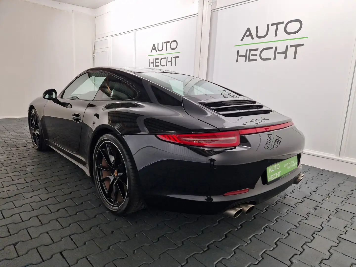 Porsche 991 Carrera 4S PDLS, Schiebedach, deutsches Fzg! Schwarz - 2