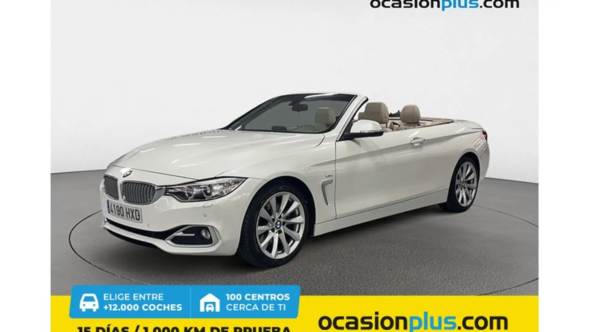 BMW 428 428i Cabrio Bílá - 1