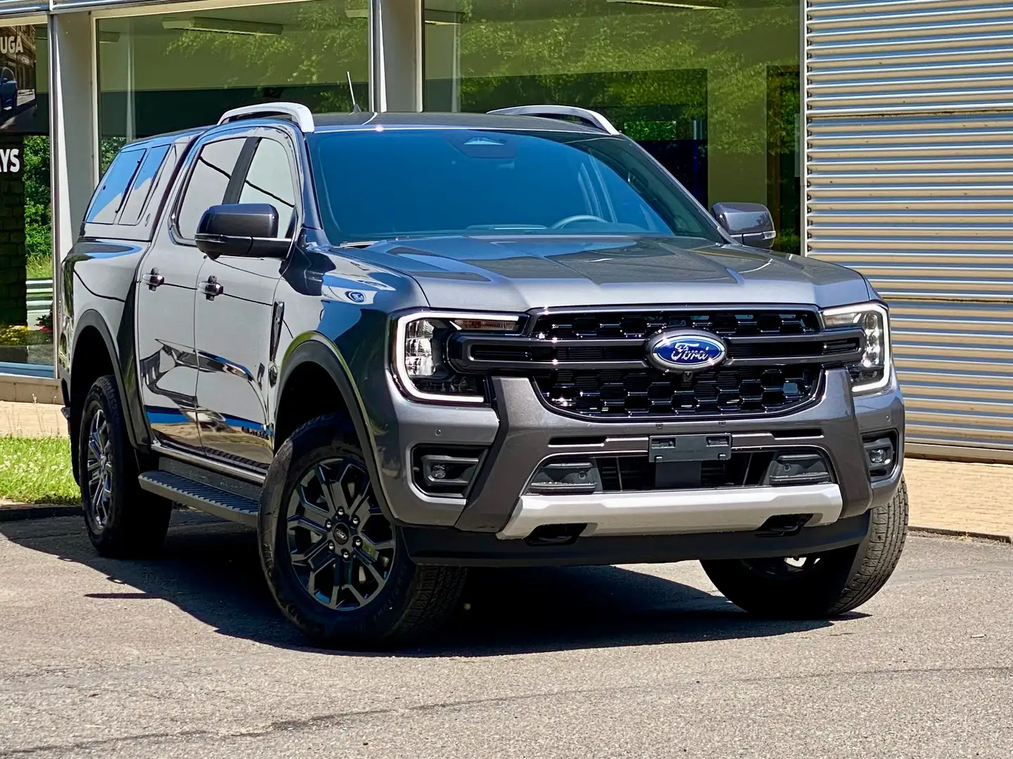 Ford Ranger Wildtrak - 2.0L Bi-Turbo 205CH Auto + HARDTOP Grijs - 2