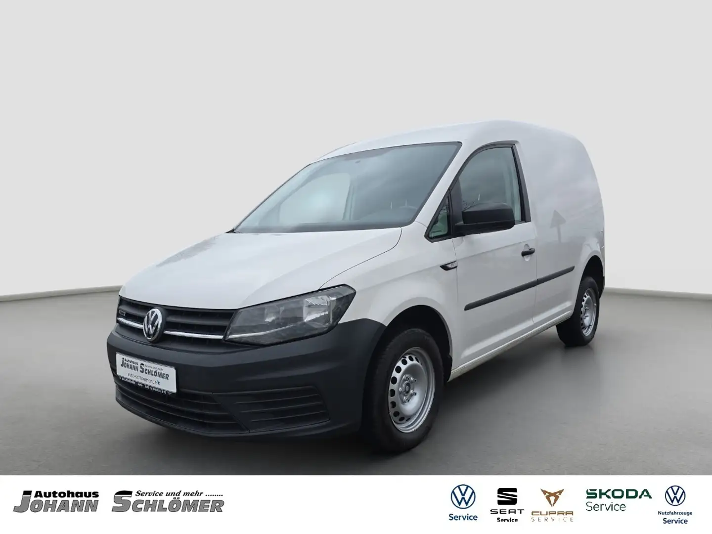 Volkswagen Caddy 4Motion 2.0 TDI Kasten NAVI KLIMA PDC BT Klima Weiß - 1