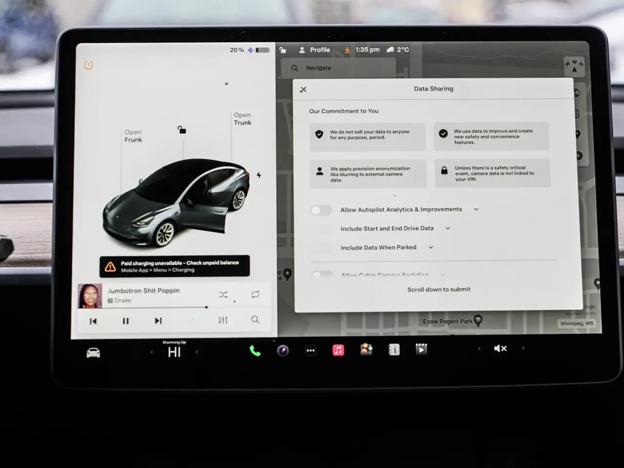 Tesla Model 3 снимка Tesla Model 3