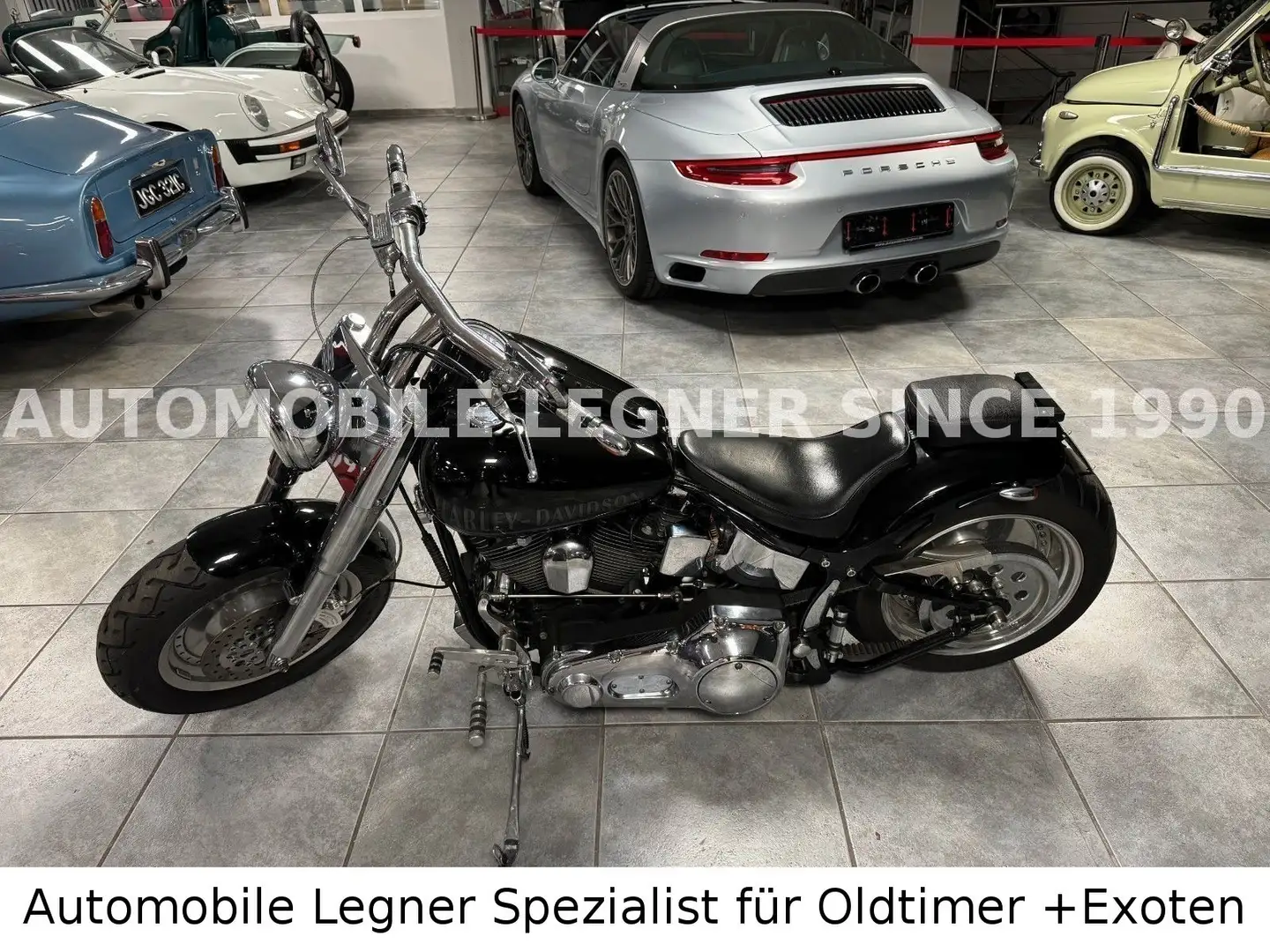 Harley-Davidson Fat Boy FXSTF Custom Made Topzustand Negro - 1