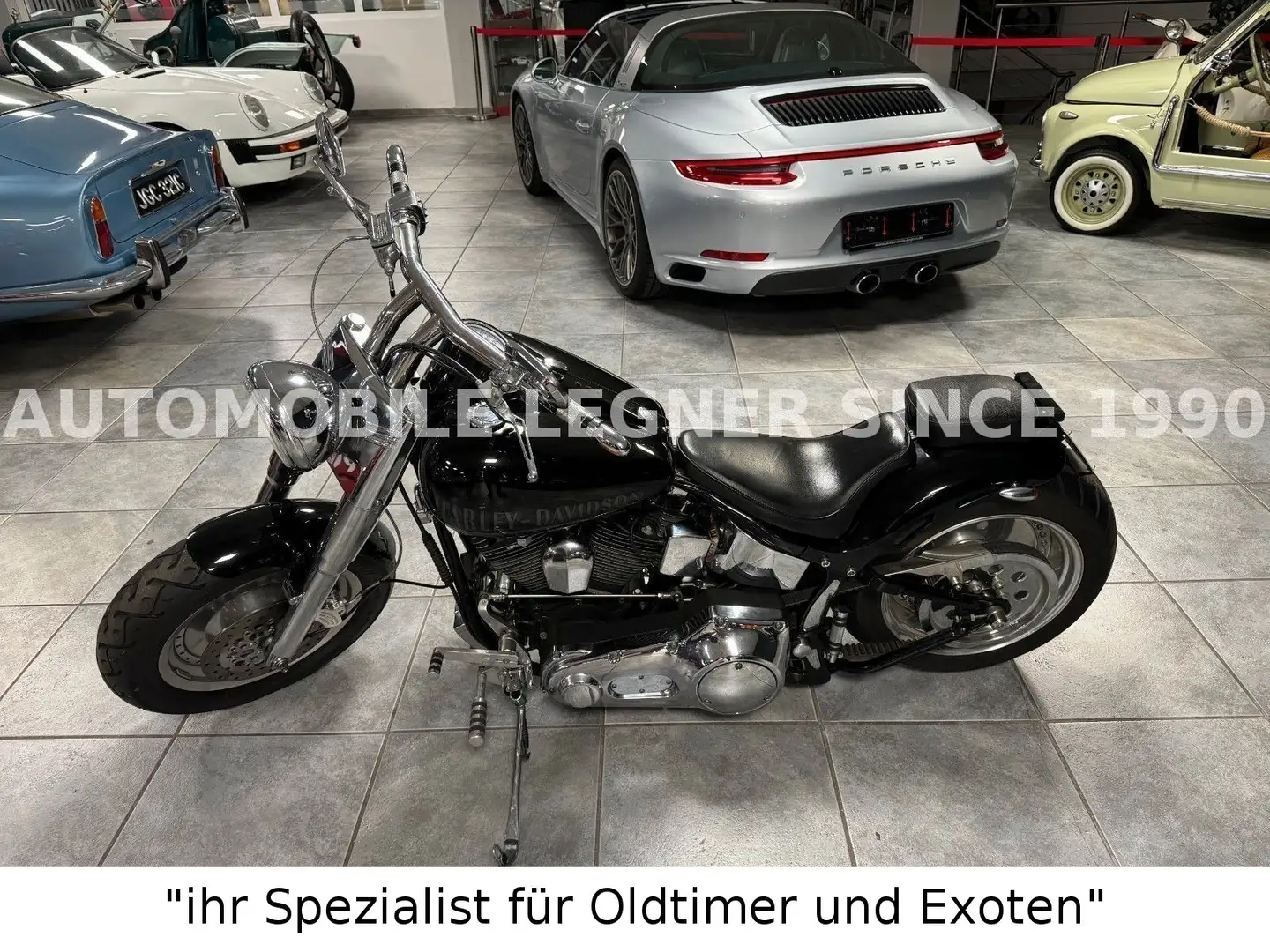 Harley-Davidson Fat Boy FXSTF Custom Made Topzustand Černá - 1