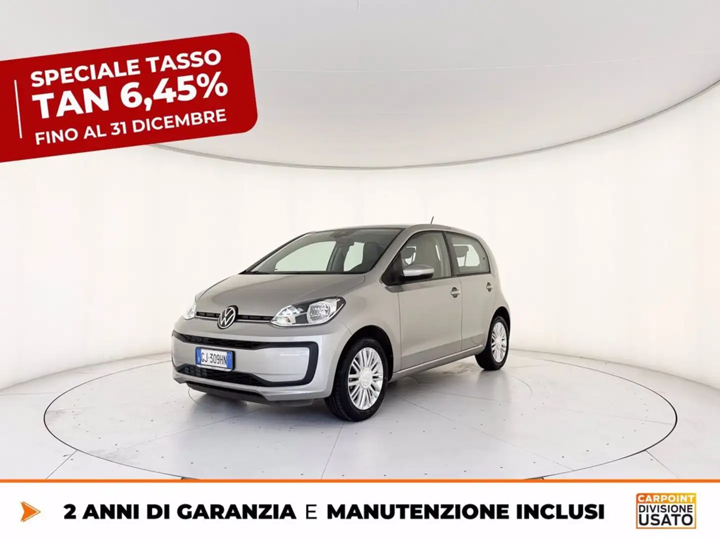 Volkswagen up! 5p 1.0 eco  move  68cv my20 Grigio - 1