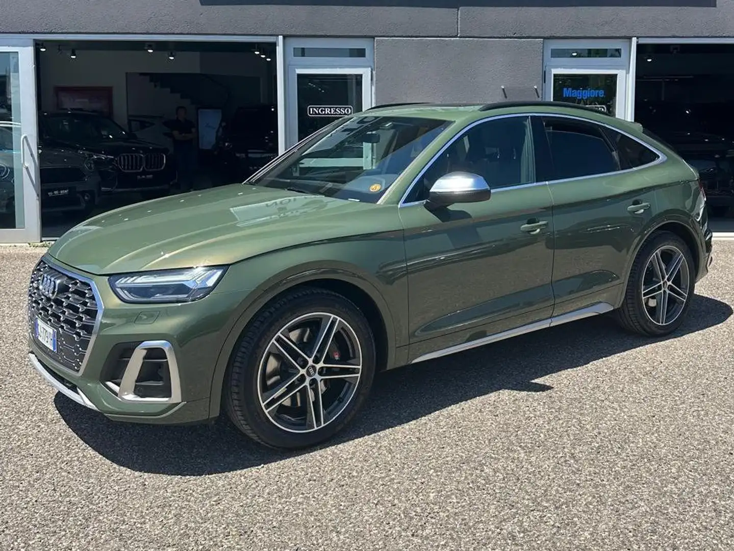Audi SQ5 3.0 tdi mhev 48V Sport Attitude quattro tiptronic Verde - 1