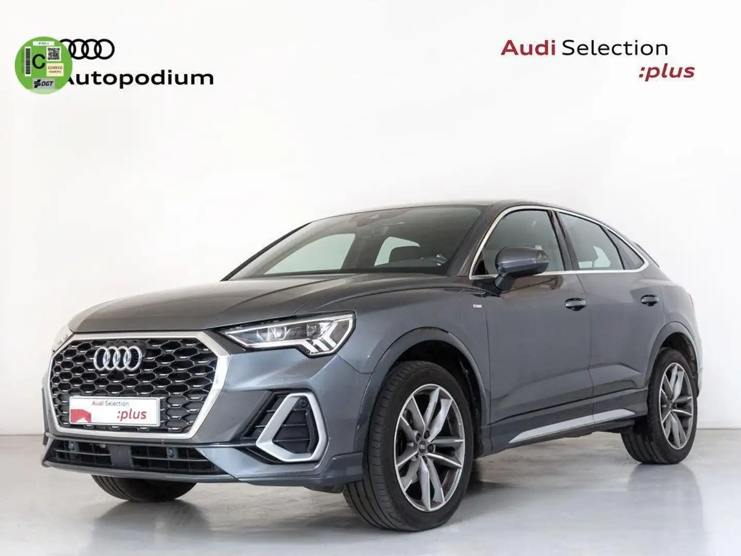 Audi Q3 Sportback 35 TDI S line S tronic Gris - 1