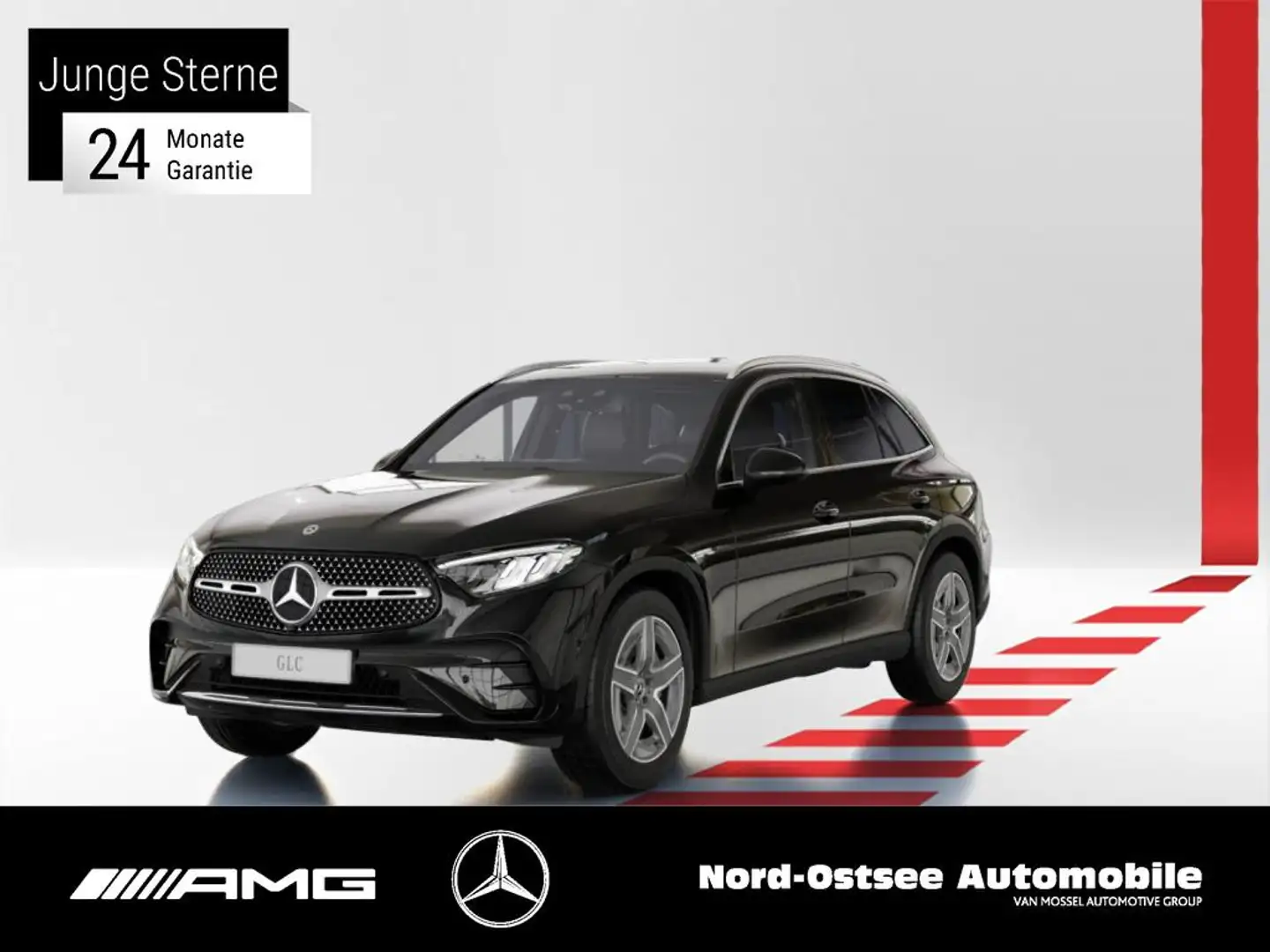 Mercedes-Benz GLC 300 d 4M AMG AHK MBUX LED SHZ KEYLESS-GO Noir - 1