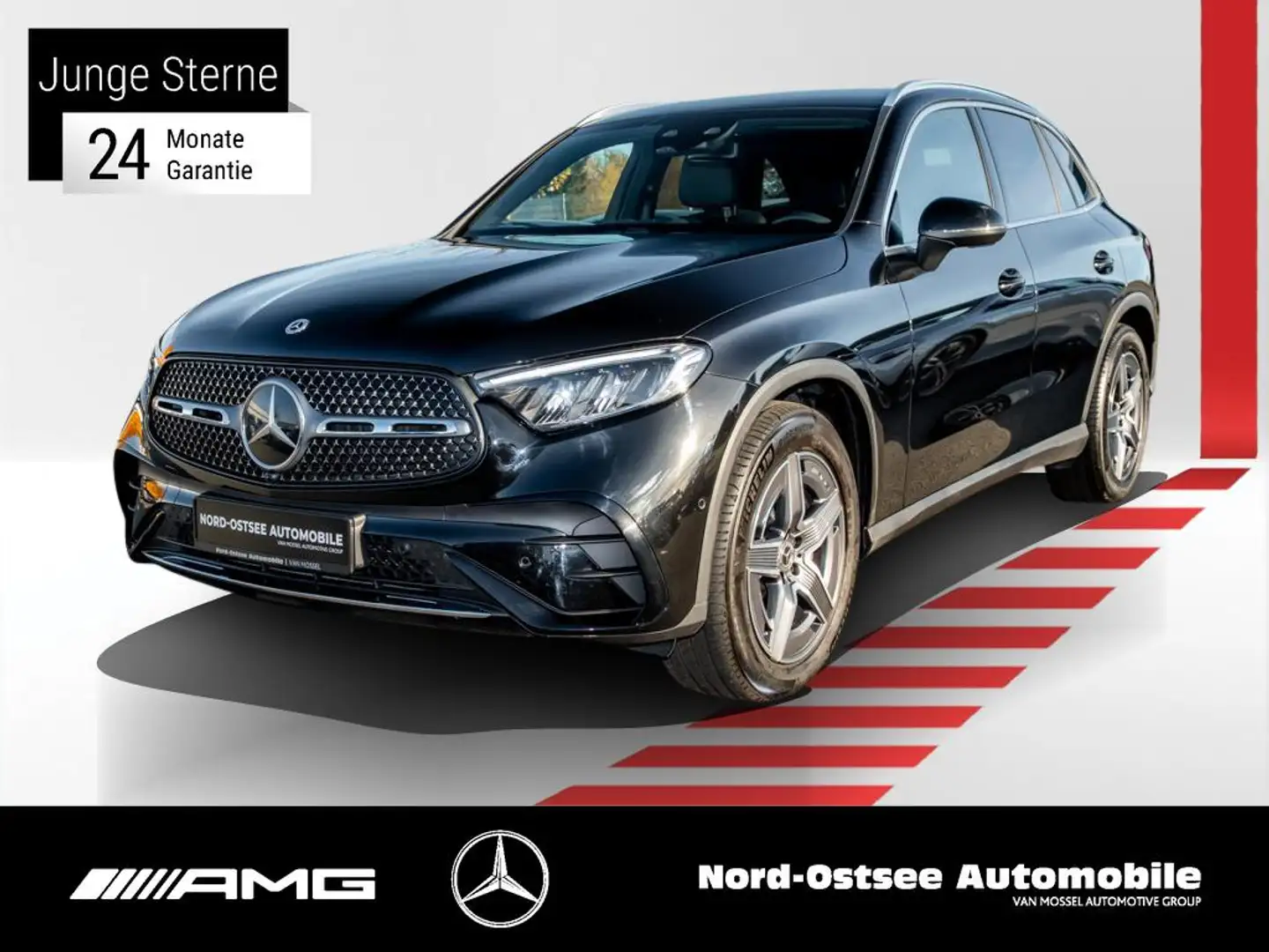 Mercedes-Benz GLC 300 d 4M AMG AHK MBUX LED SHZ KEYLESS-GO Noir - 1