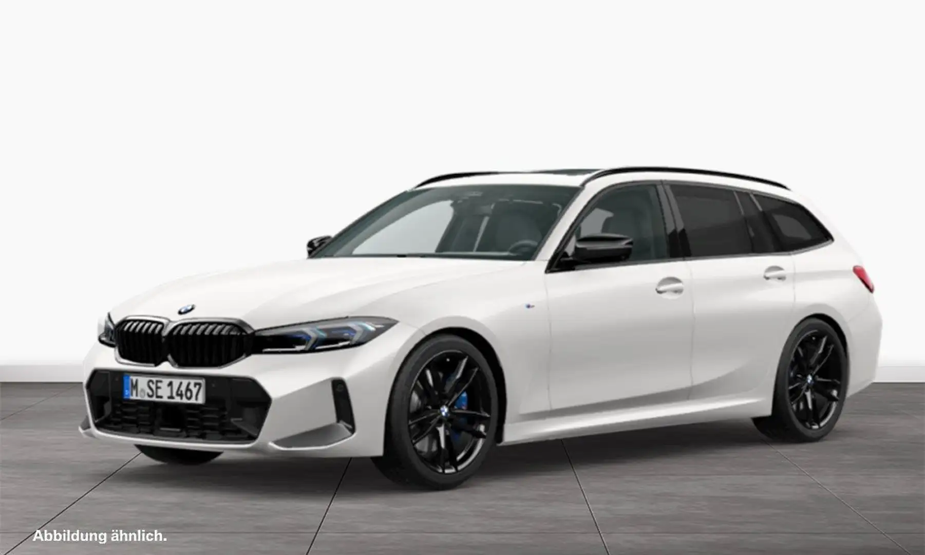 BMW 320 d xDrive Touring M Sport Anhängerkupplung Harman/K Weiß - 2