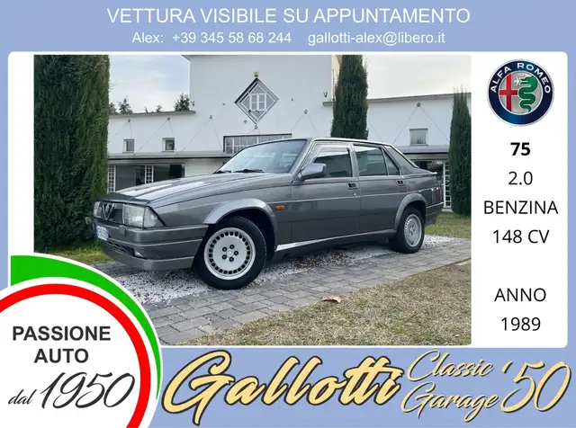 Alfa Romeo 75 2.0 148 CV BENZINA