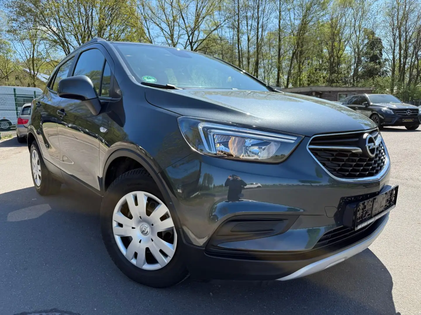 Opel Mokka X #1.Hand#TOP GEPFELGT# Grau - 2