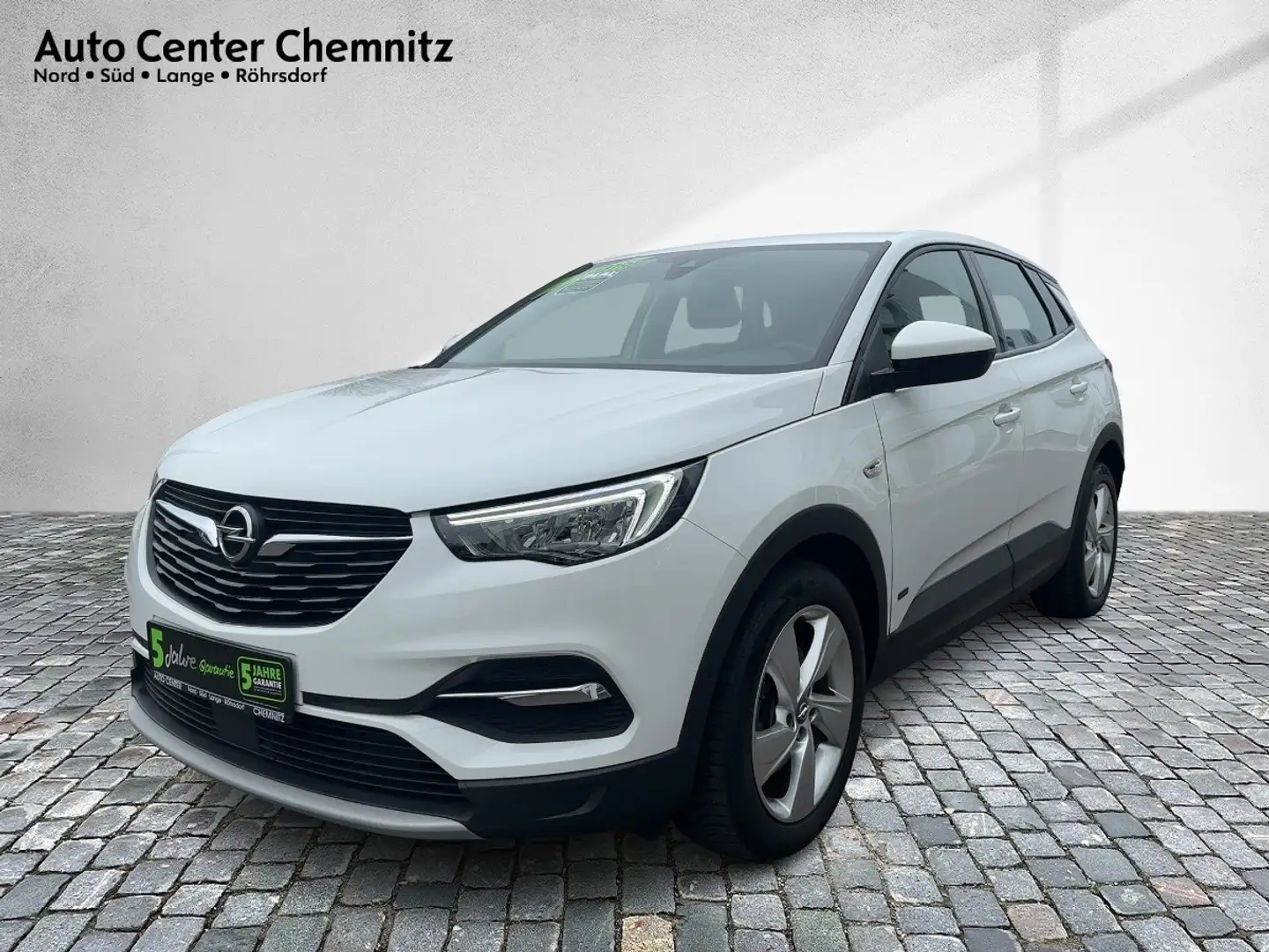 Opel Grandland AT8 Hybrid Elegance LED/Navi/Kamera Weiß - 2