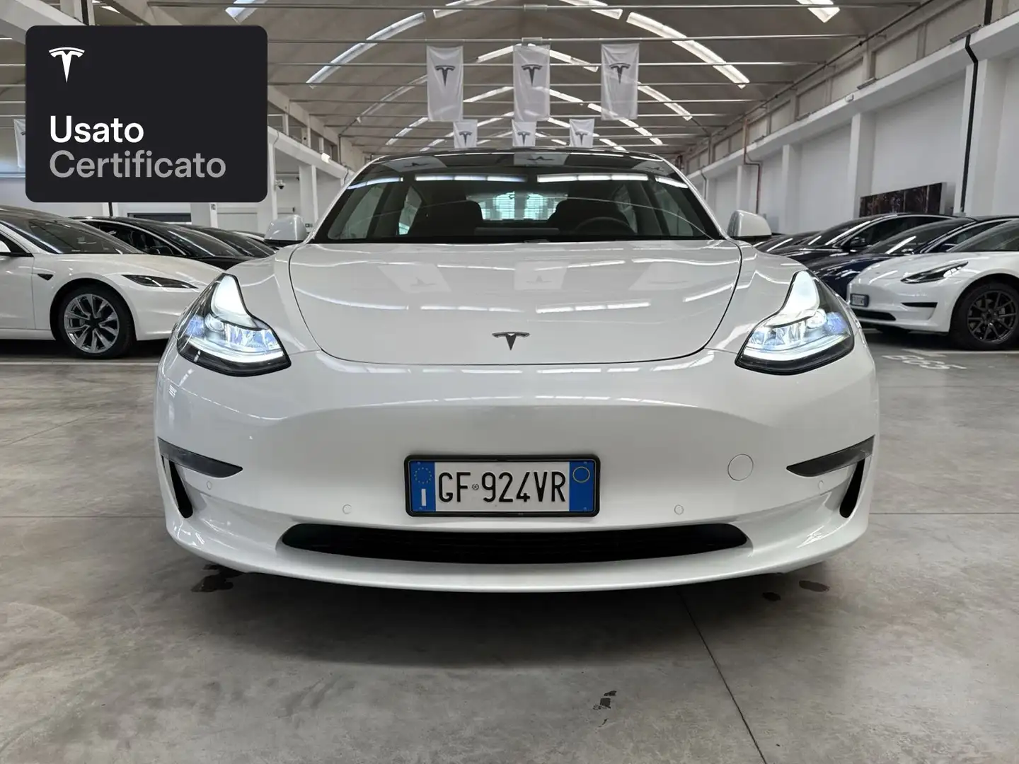 Tesla Model 3 Long Range AWD Bianco - 2