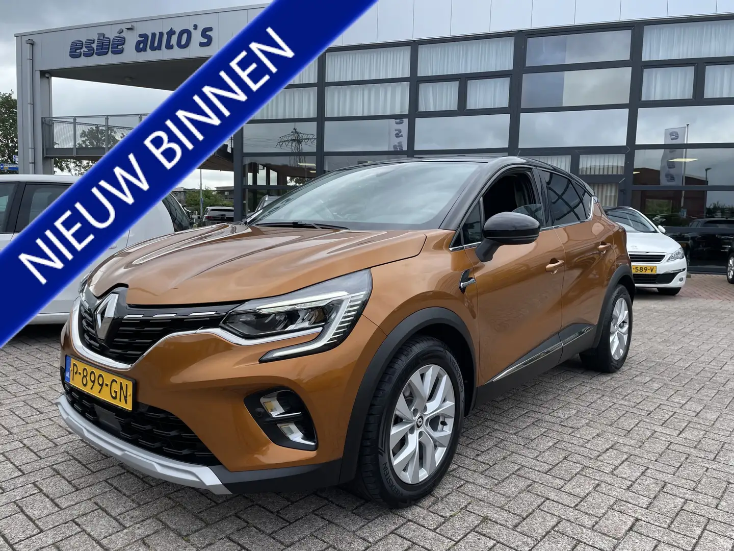Renault Captur 1.6 E-Tech Hybrid 145 Automaat Intens Navigatie Ca Orange - 1