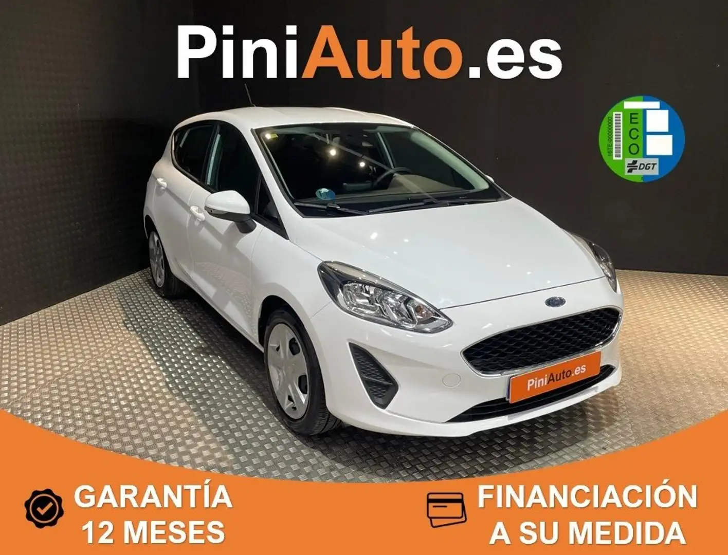 Ford Fiesta 1.1 PFI GLP 55kW (75CV) Trend 5p Blanc - 1