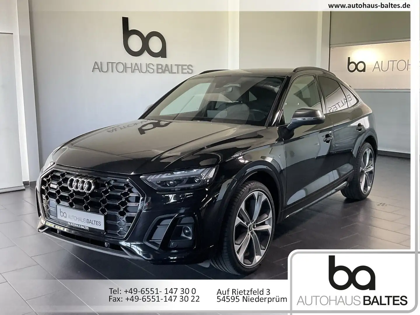 Audi SQ5 SQ5 Sportback 21/Matrix/NaviPlus/Virtual/AHK/ACA Noir - 1
