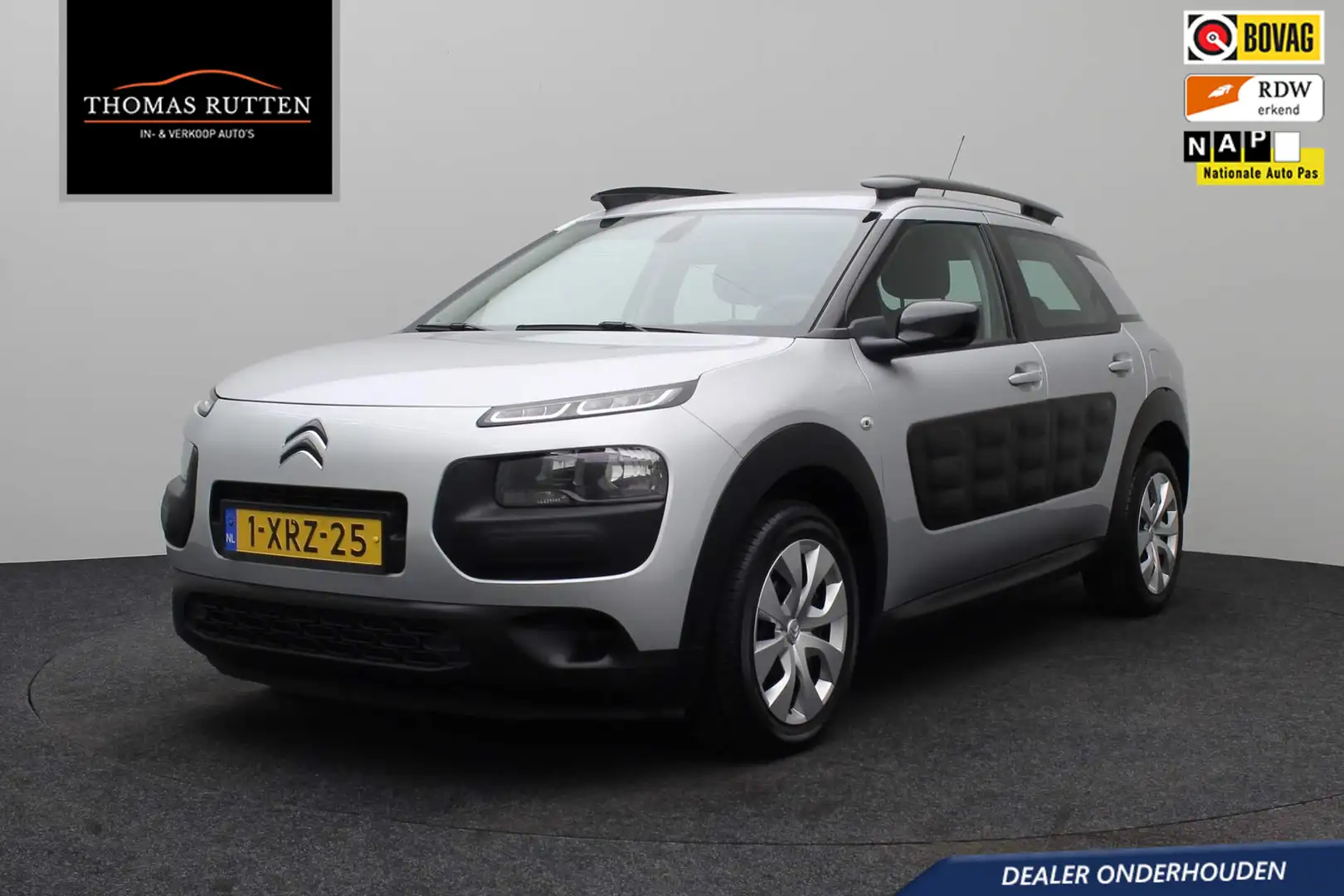 Citroen C4 Cactus 1.2 PureTech Feel 2014 NAP | Dealer onderhouden | Gris - 1