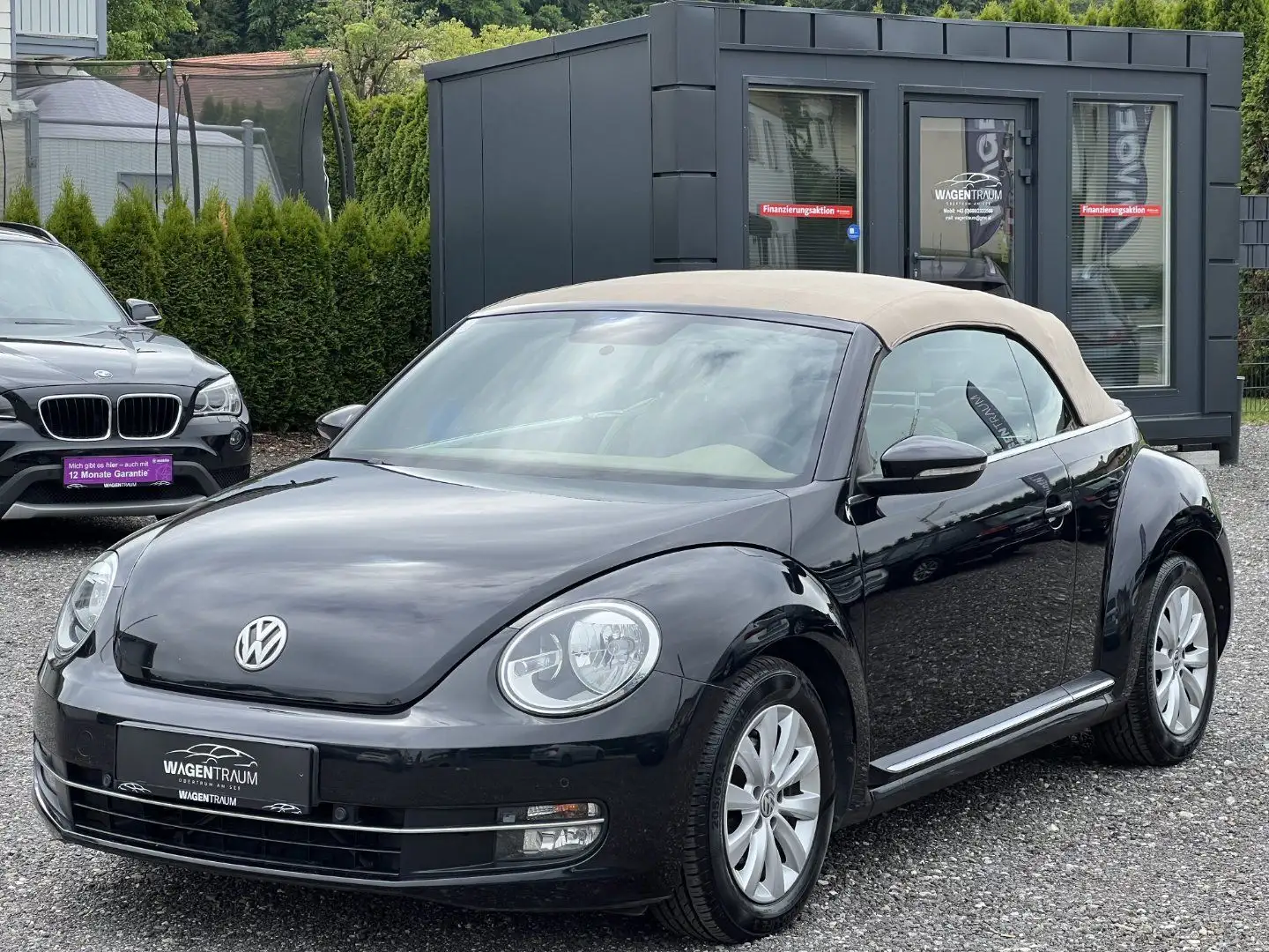 Volkswagen Beetle Cabrio - Leder - Navi - Sitzheizung Schwarz - 2