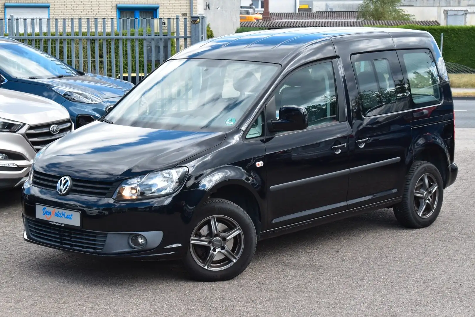 Volkswagen Caddy Kombi Trendline Klima|Tempo.|TÜV|Alufelgen Schwarz - 1